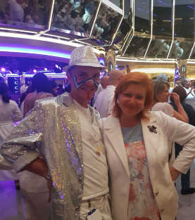 Белая вечеринка на борту лайнера MSC